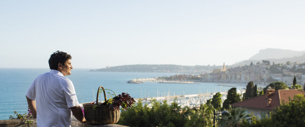 Mauro Colagreco, chef du restaurant Mirazur à Menton