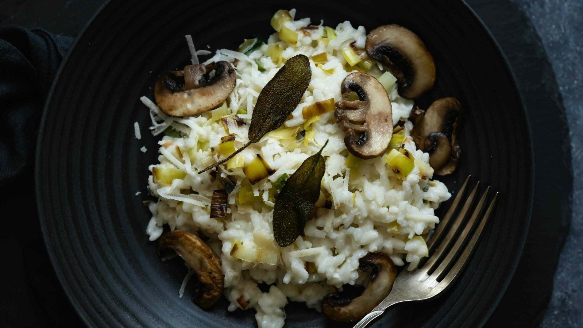Recette de Risotto aux champignons