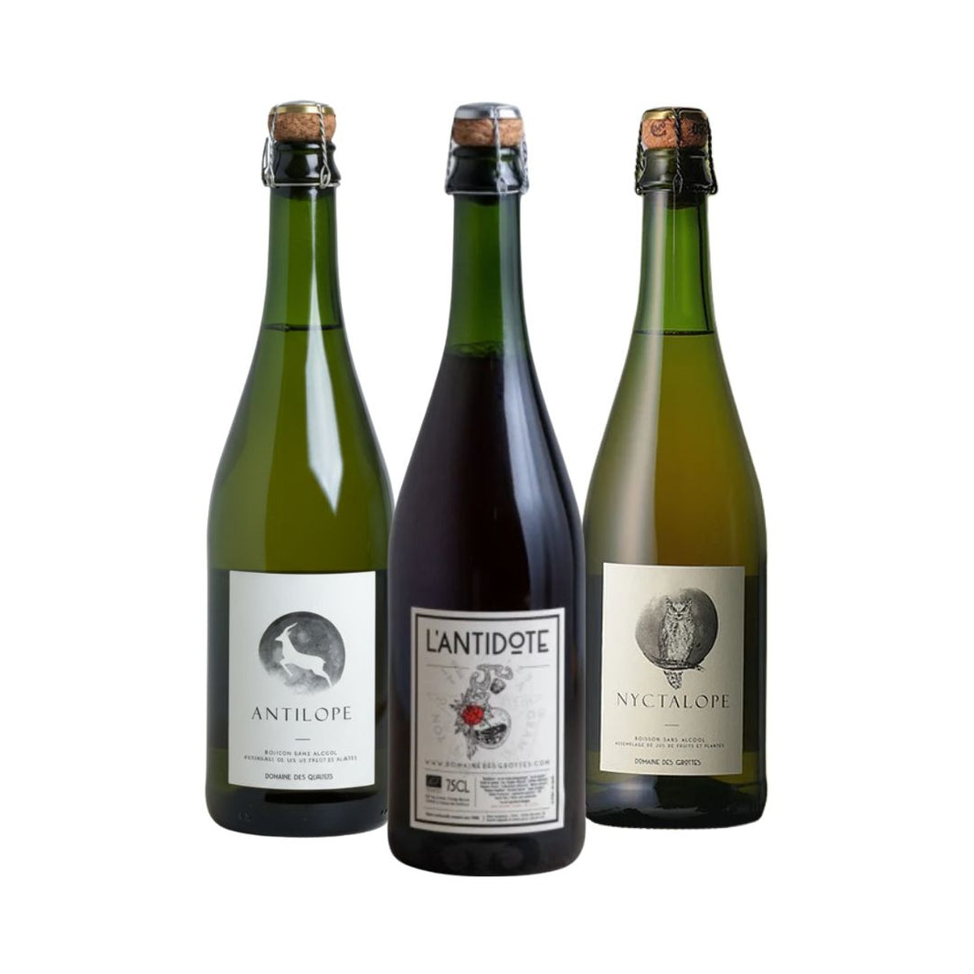 Coffret Cadeau Domaine des Grottes - Infusions et jus pétillants 100% nature