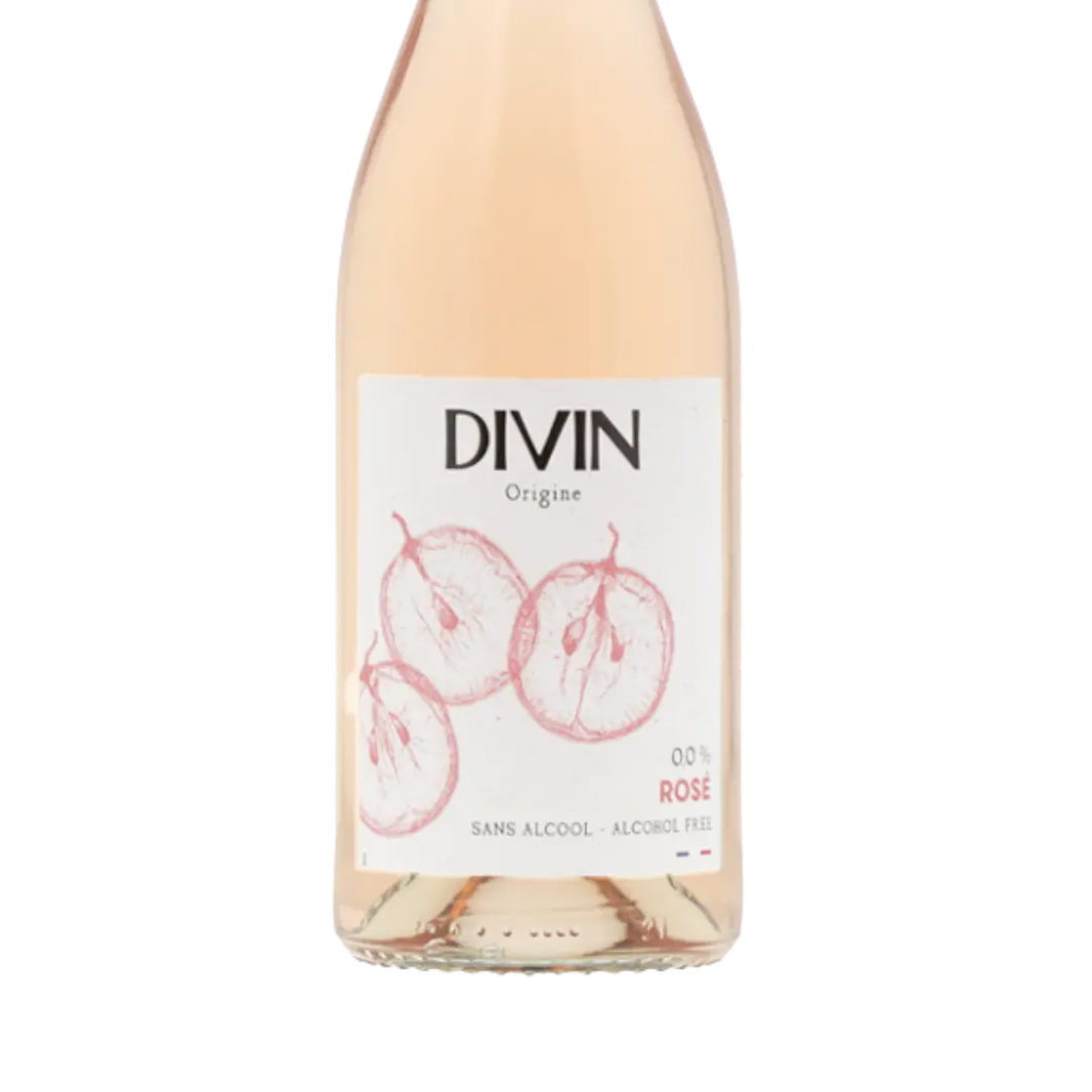 Sobrissim - Divin Rosé 0.0 - étiquette