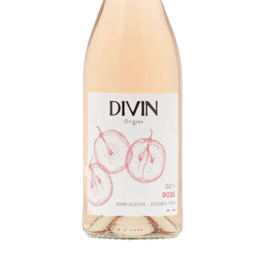 Sobrissim - Divin Rosé 0.0 - étiquette