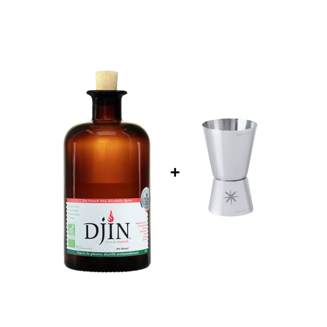 Coffret cadeau I Djin plus verre doseur Sobrissim
