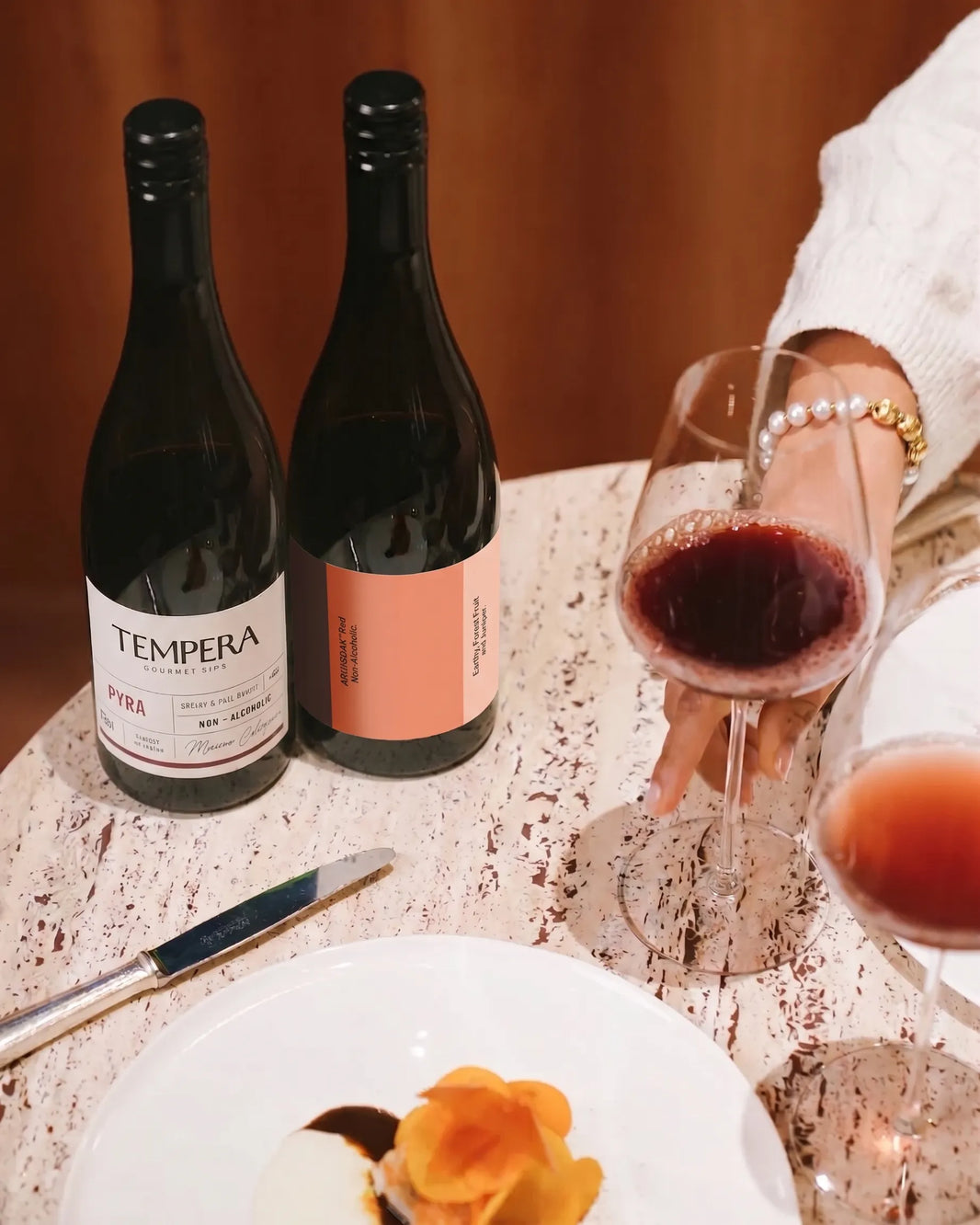 Trio pour Remplacer Le Vin à Table
